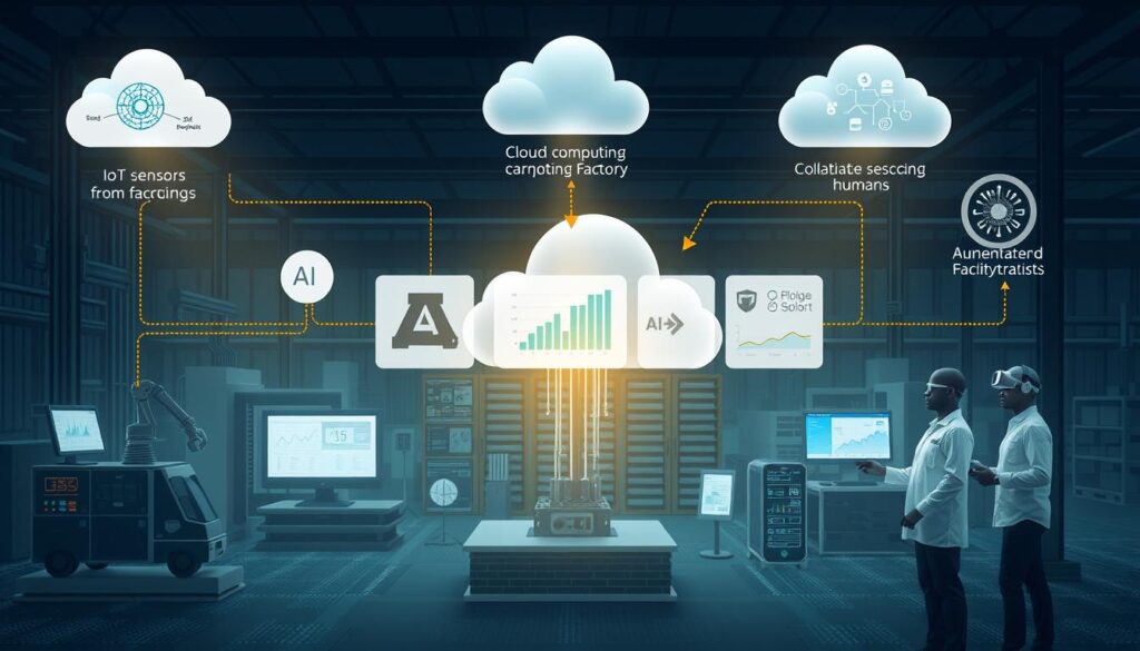 Integration of key technologies in a Smart Manufacturing Factory