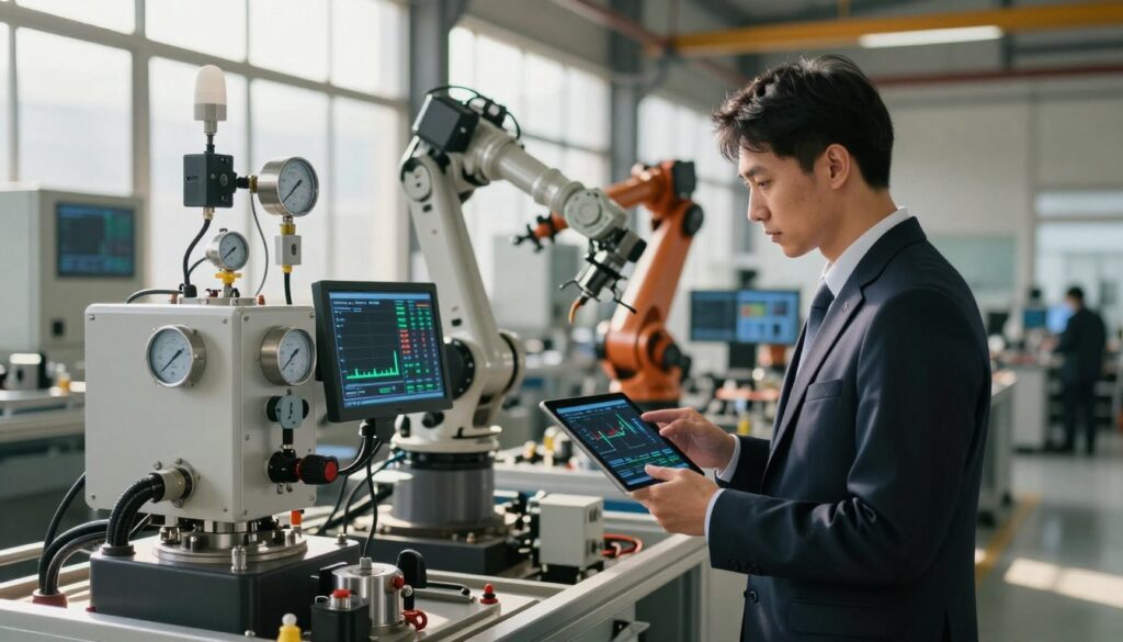 Machine downtime prediction, IoT predictive maintenance