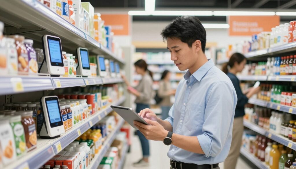 implementing smart shelves integration