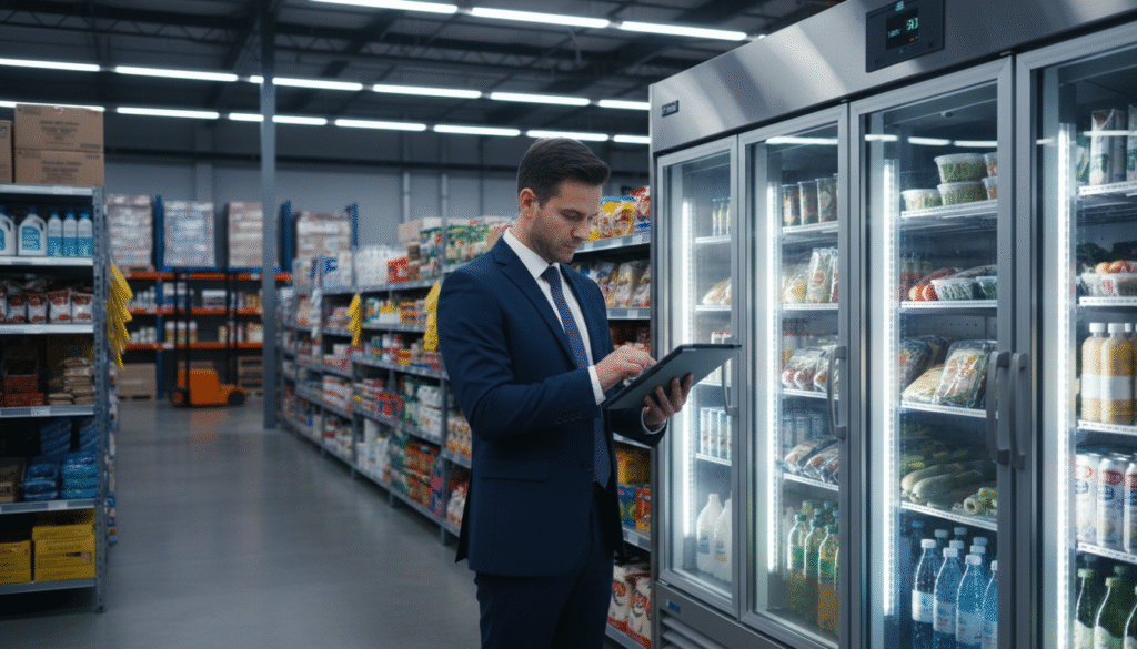 commercial refrigeration monitoring system