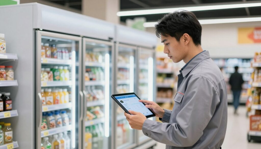 retail refrigeration monitoring system